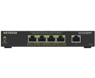 Netgear 5p GS305EPP (5x10/100/1000Mbit, 4xPoE+) - 698702 - zdjęcie 3